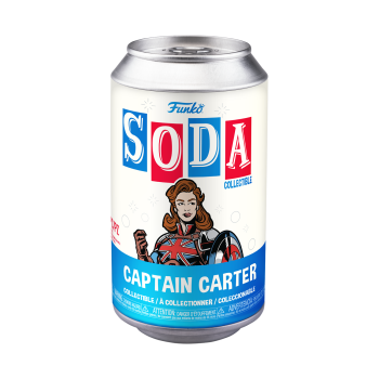 Funko Vinyl SODA - What If Captain Carter- 1 Stück Chance of Chase